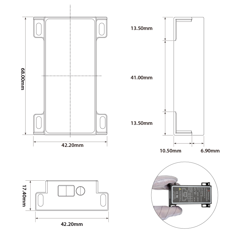 Industrial Laser Distance Sensor - NEUER LDL-P4 TTL-Ausgang Laser-Entfernungsmessensor 20m Industriequalität