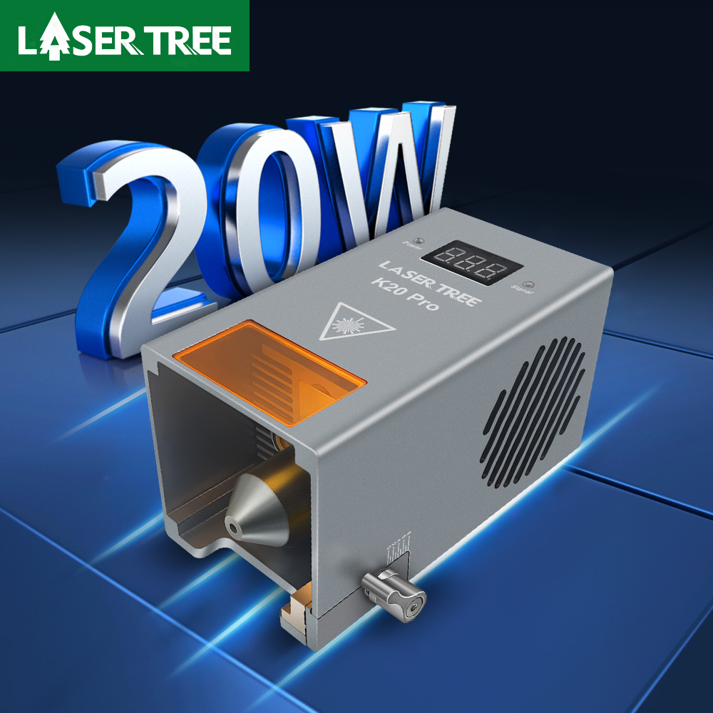 Metal Laser Cutter Head - LASER BAUM 20W Optische Power Laser