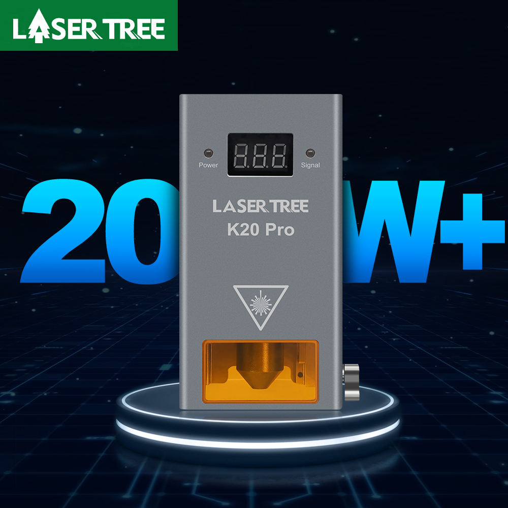 Metal Laser Cutter Head - LASER TREE K20 20 W optischer