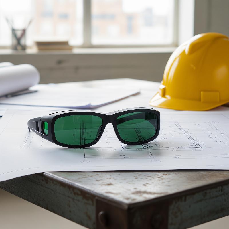 Laser Safety Goggles - Schweißer-Anti-Laser-Brille Anti-Starklicht UV-Schutz Schweißbogen-Schutzbrille Arbeitsschutzbrille Schweißerbrille