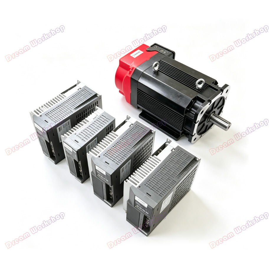 Servo Motor Cnc - Großes Drehmoment 2,2KW 1,5KW Asynchroner Spindelservomotor