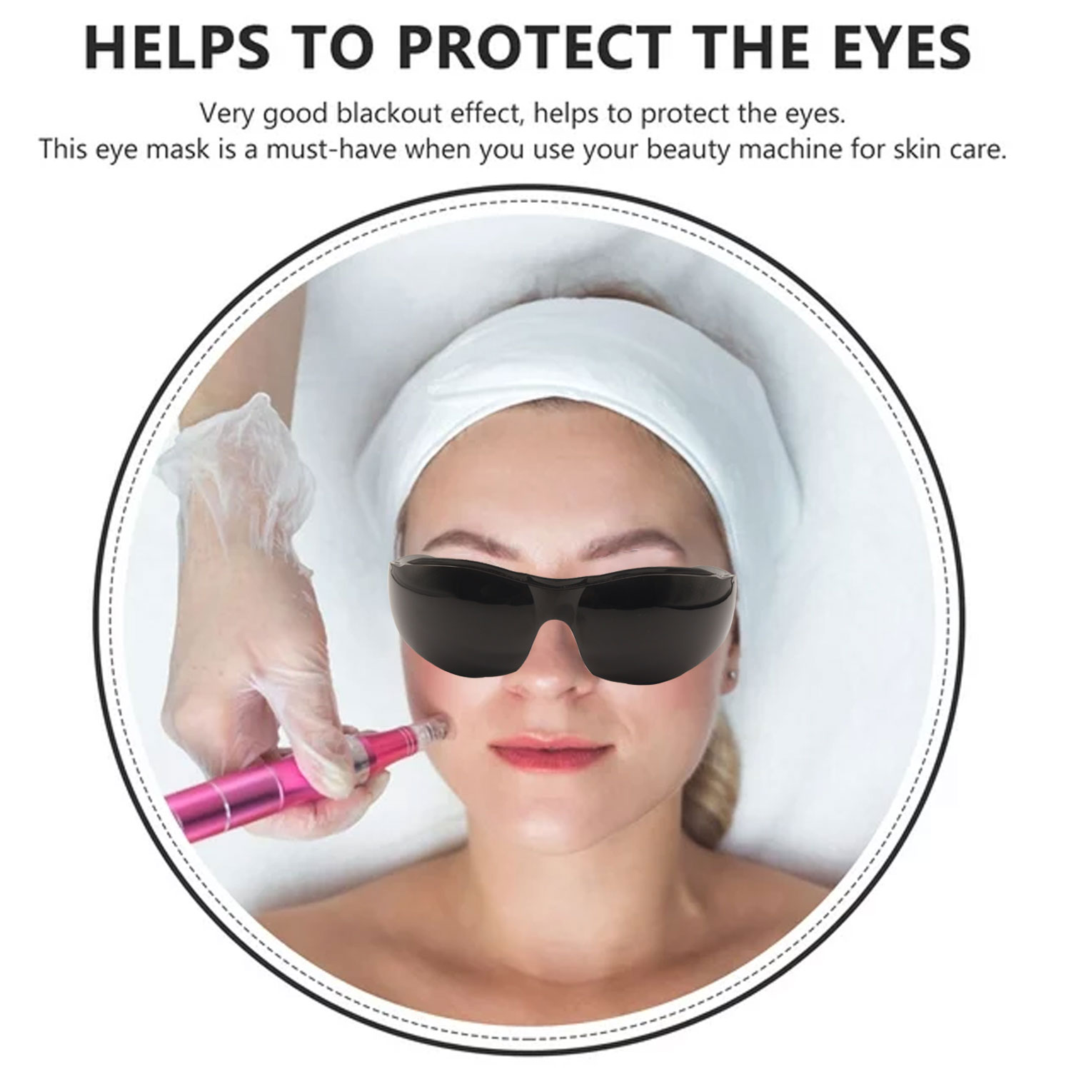 Laser Safety Goggles - Brille neuen Stil Masken Schattierung Sicherheit
