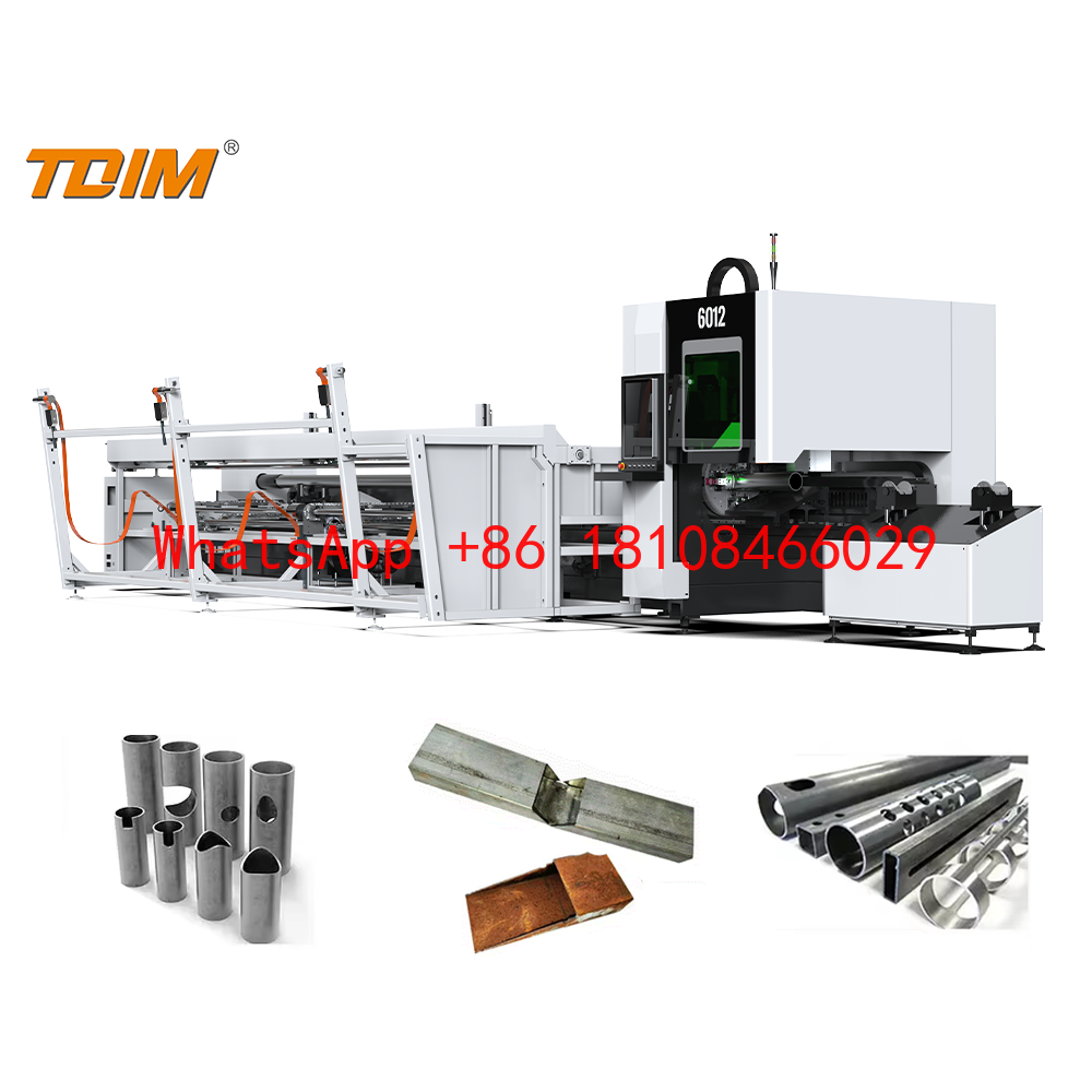 Metal Laser Cutter Head - Ospri/Boci Faserlaser-Rohrschneidemaschine 6,4m für Metall, Quadrat-