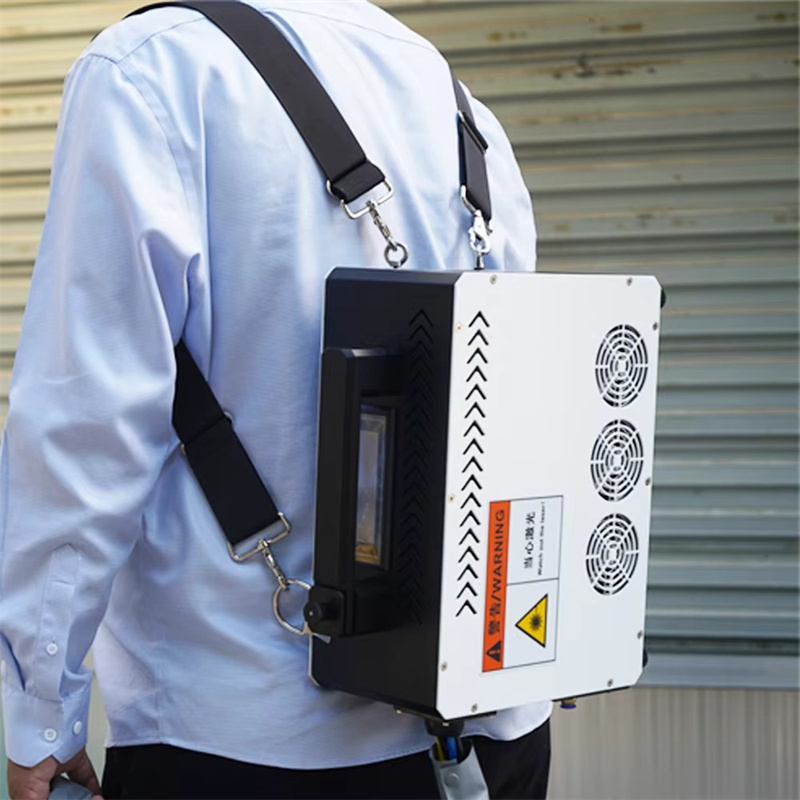 Tragbarer Rucksack-Laserreinig – Industrial Laser Rust Removal Machine Price Bewertung und Preis