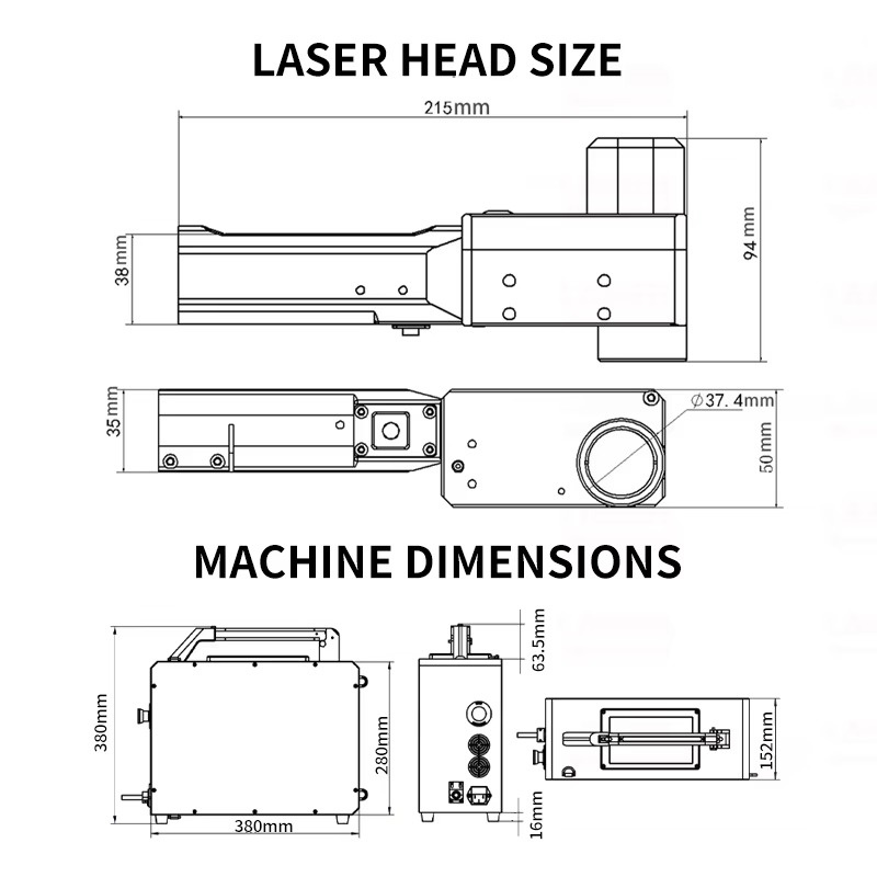 Tragbarer Rucksack-Laserreinig – Industrial Laser Rust Removal Machine Price Bewertung und Preis