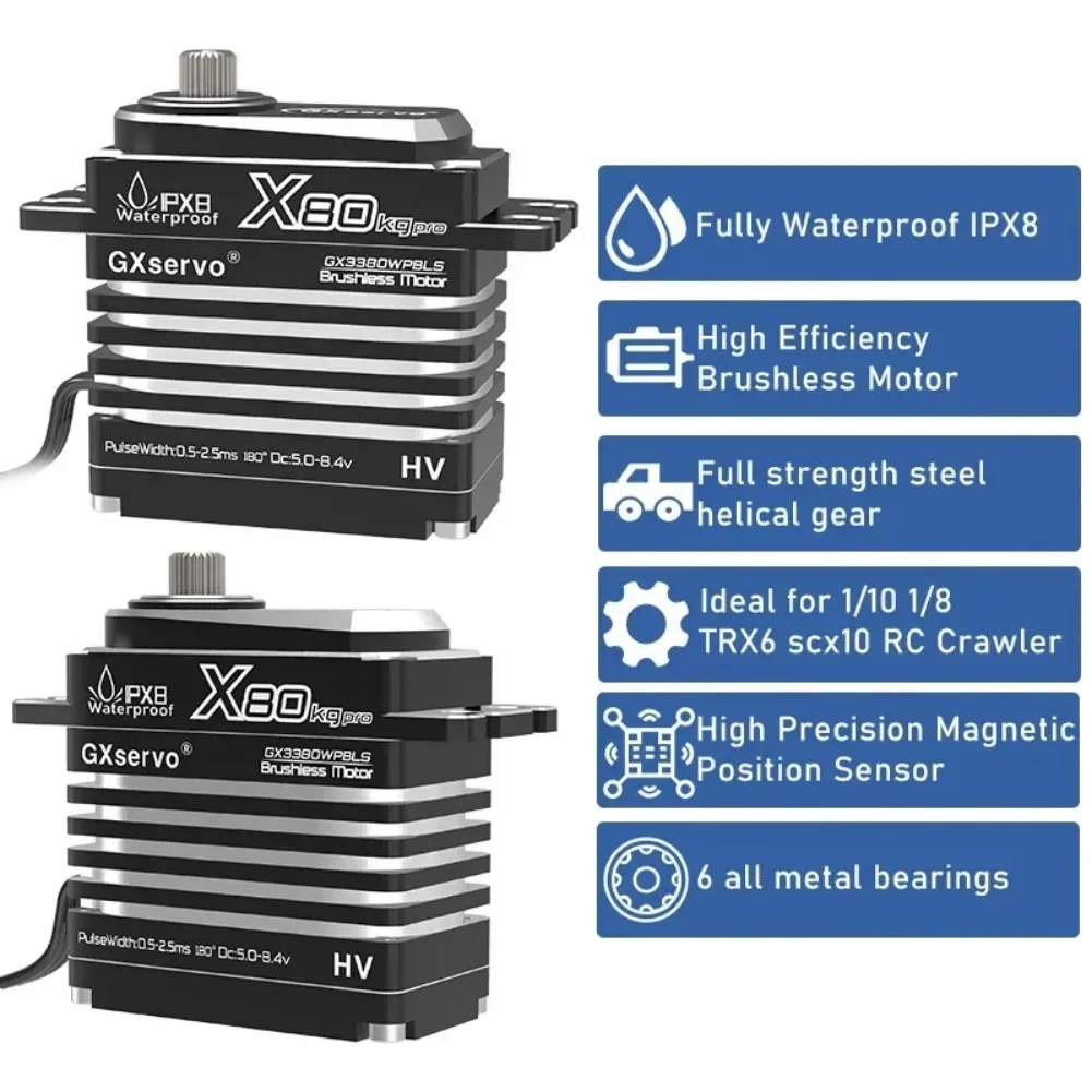 80 kg digitaler Servomotor, Ga – Servo Motor Cnc Bewertung und Preis