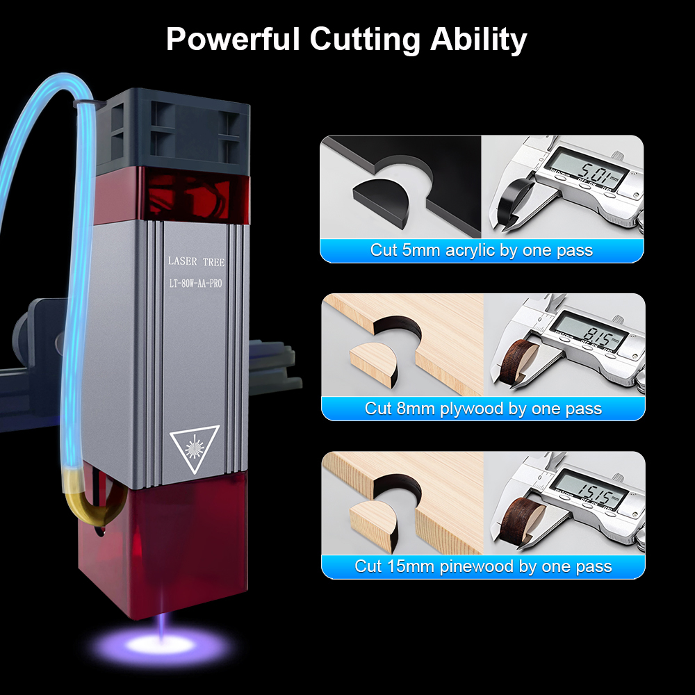 LASER TREE 5W 10W optisches Le – Metal Laser Cutter Head Bewertung und Preis
