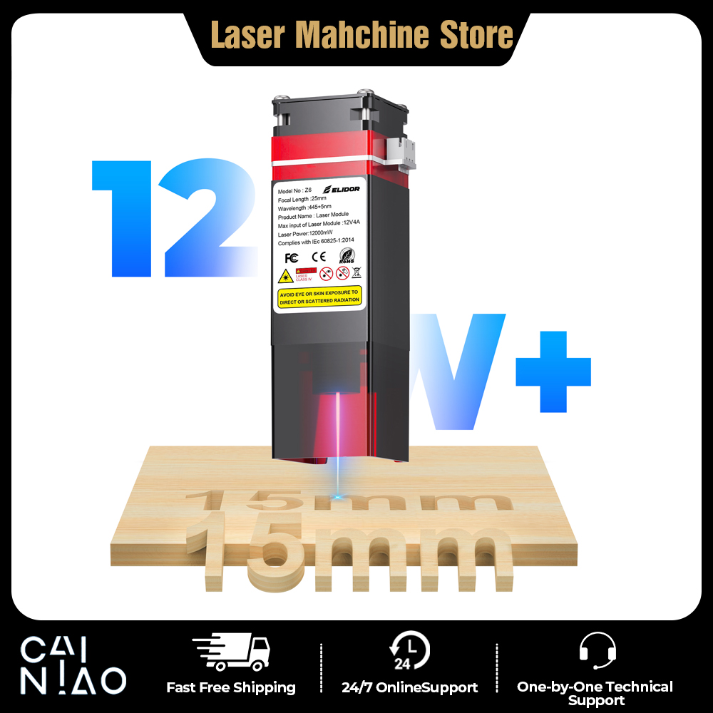 ELIDOR Z6 6W/12W Lasermodul Up – Industrial Laser Cutting Bewertung und Preis