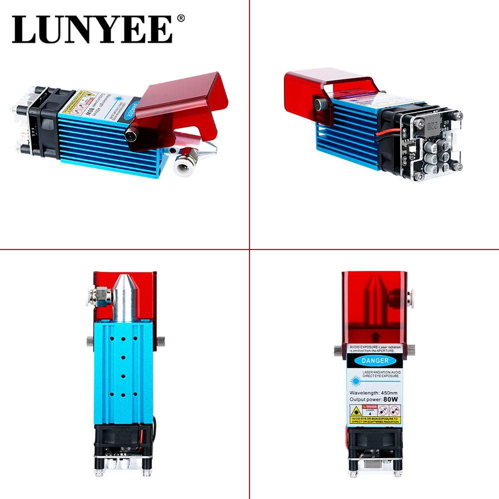 LUNYEE Lasermodul 80 W 40 W mi – Metal Laser Cutter Head Bewertung und Preis