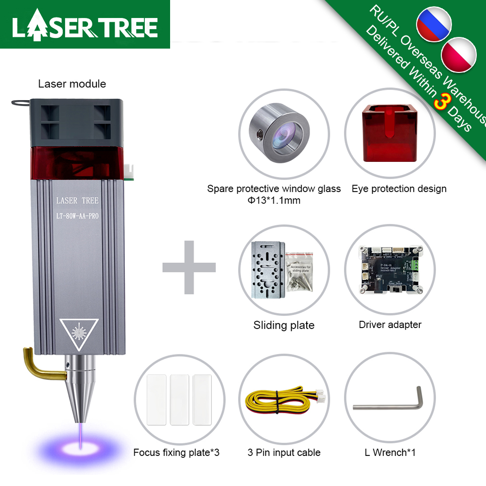 LASERBAUM 20W 10W 5W Optische  – Metal Laser Cutter Head Bewertung und Preis