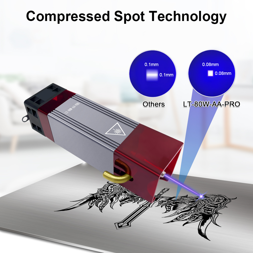 LASER TREE Pro 80 W CNC-Laserk – Metal Laser Cutter Head Bewertung und Preis
