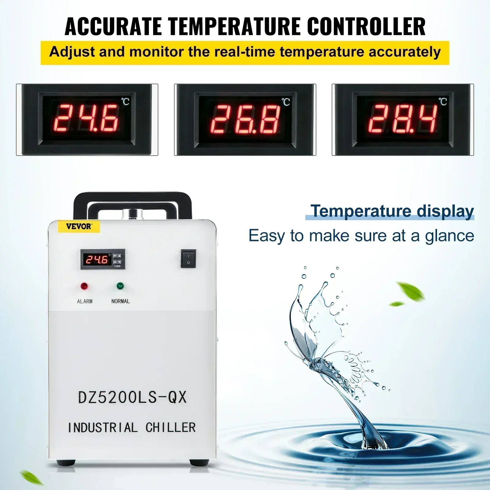 SIHAO CW-3000 Industrielle CNC – Laser Chiller Water Cooler Bewertung und Preis